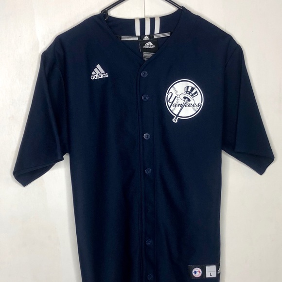 adidas Other - Adidas Yankees Button Down Jersey